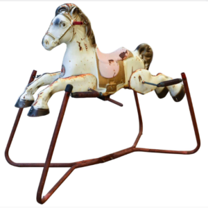 Cavalo Mobo Toys Horse, 1950s 1