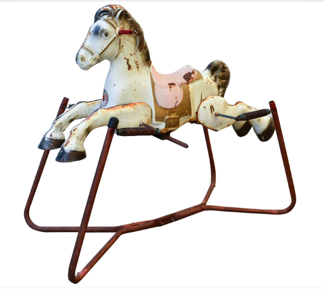 Cavalo Mobo Toys Horse, 1950s 1
