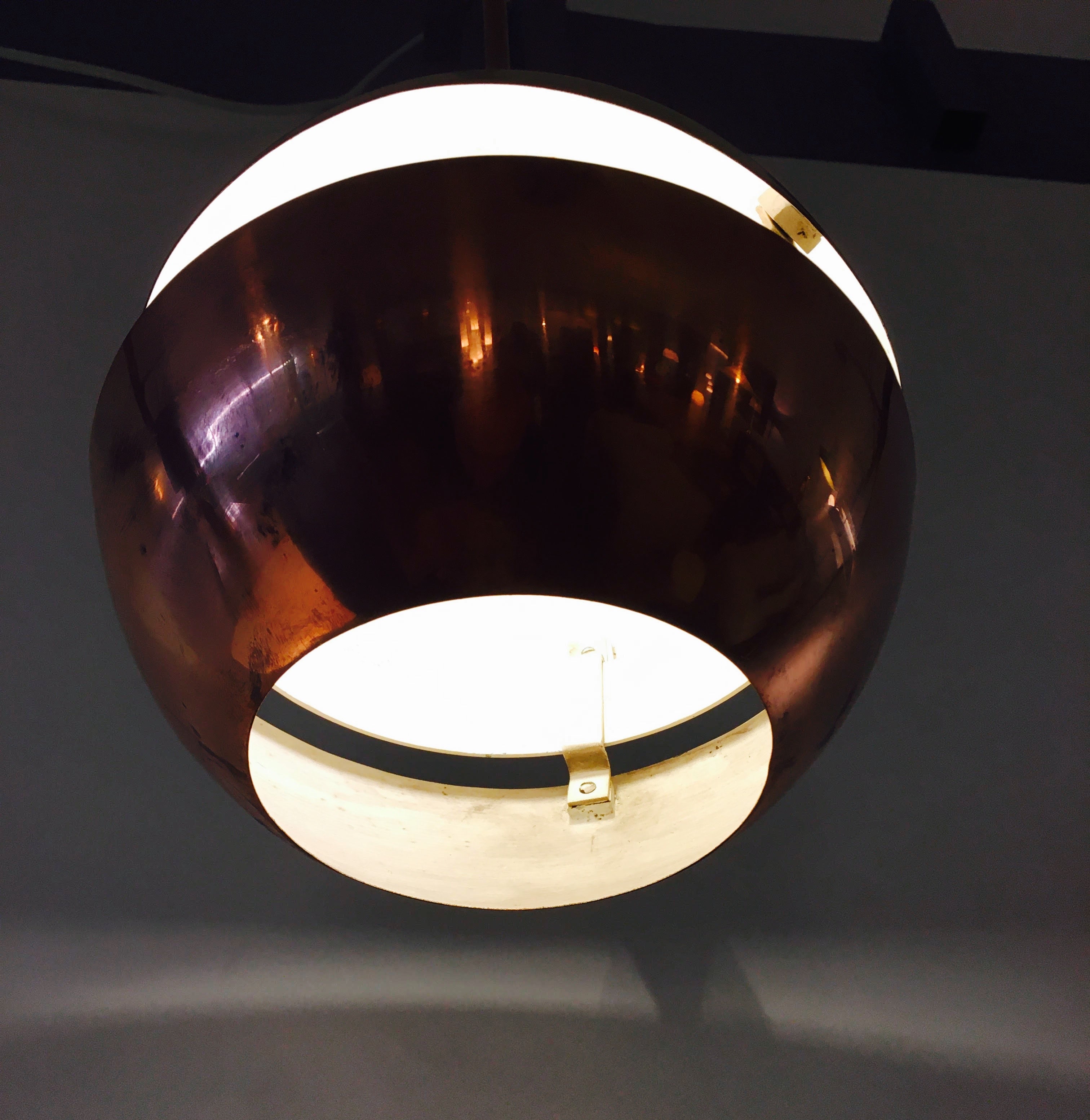 Candeeiro Brass and Copper Spherical:Globe Shape Pendants 4