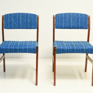 Set cadeiras Mid Century Erik Buck Dining rosewood Chairs, 1960s 3