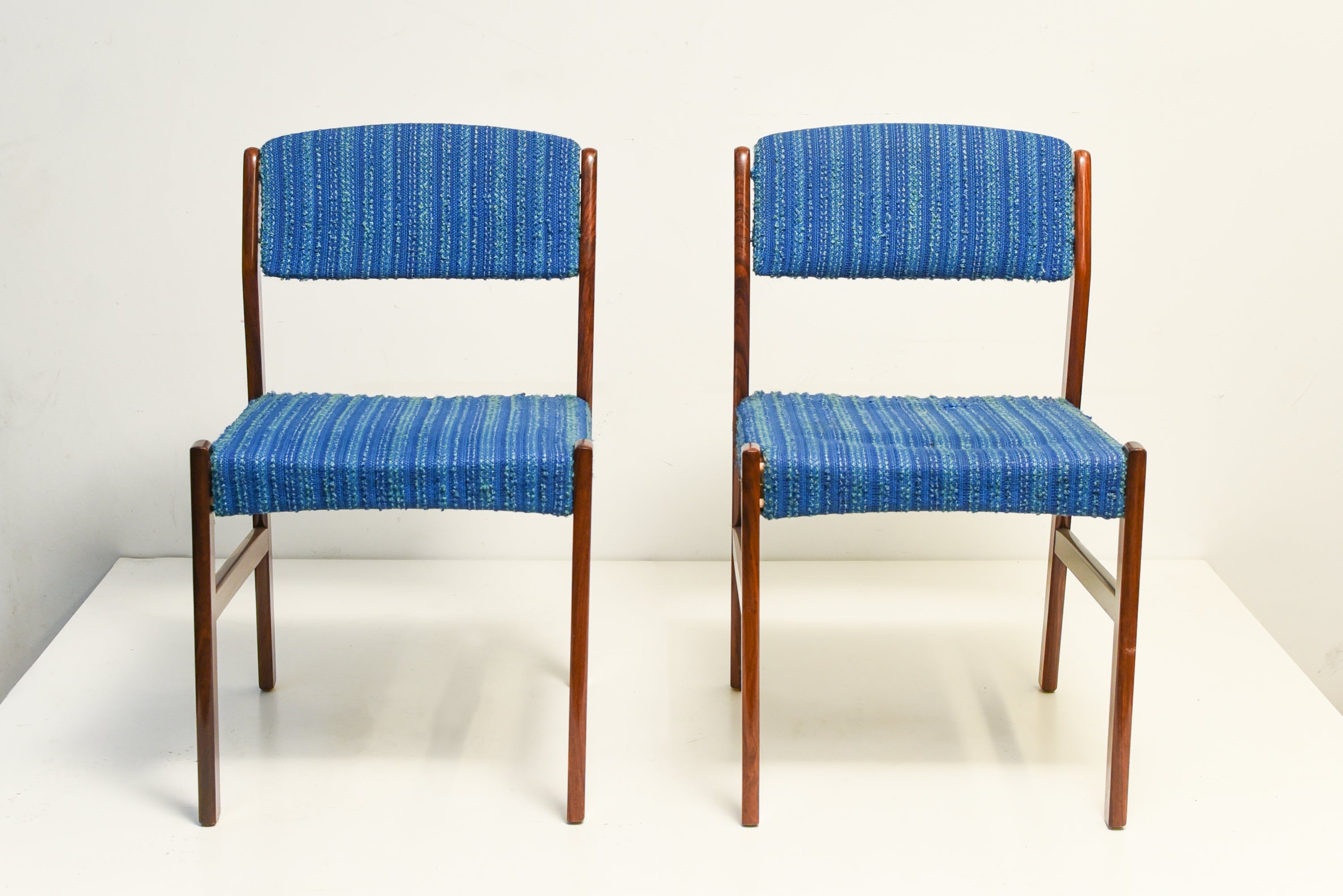 Set cadeiras Mid Century Erik Buck Dining rosewood Chairs, 1960s 3