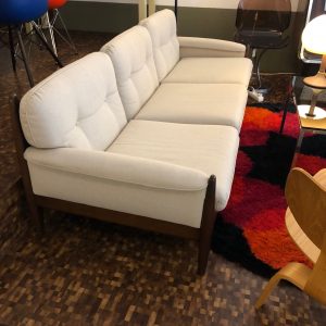 Sofá 1960s Brazilian Sofa, New Upholstery in the Style of Percival Lafer 3 Sofá 1960s Brazilian Sofa, New Upholstery in the Style of Percival Lafer 3